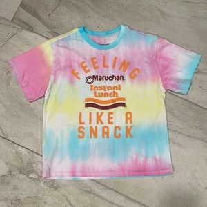 NWOT Ramen Noodle Maruchan Crop T-Shirt
